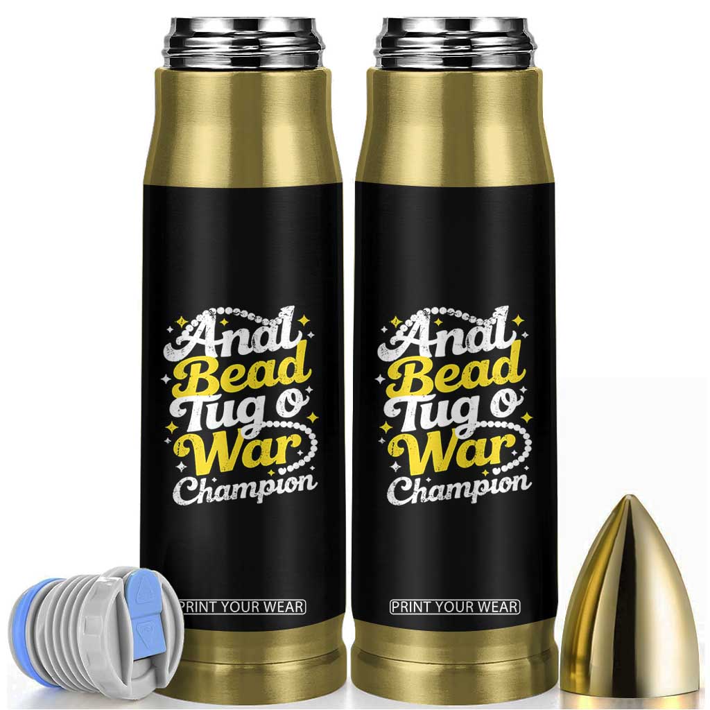Funny Anal Bead Tug O War Bullet Tumbler Inappropriate Adult Humor Weird Cringe TS11 Black Print Your Wear