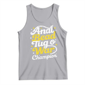 Funny Anal Bead Tug O War Tank Top Inappropriate Adult Humor Weird Cringe TS11 Athletic Heather Print Your Wear