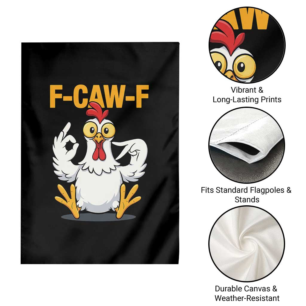 Funny F Caw F 67 Meme Garden Flag Cartoon Chicken Poultry Humor TS11 Print Your Wear