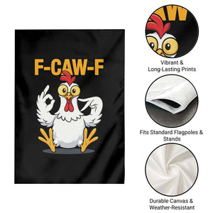 Funny F Caw F 67 Meme Garden Flag Cartoon Chicken Poultry Humor TS11 Print Your Wear