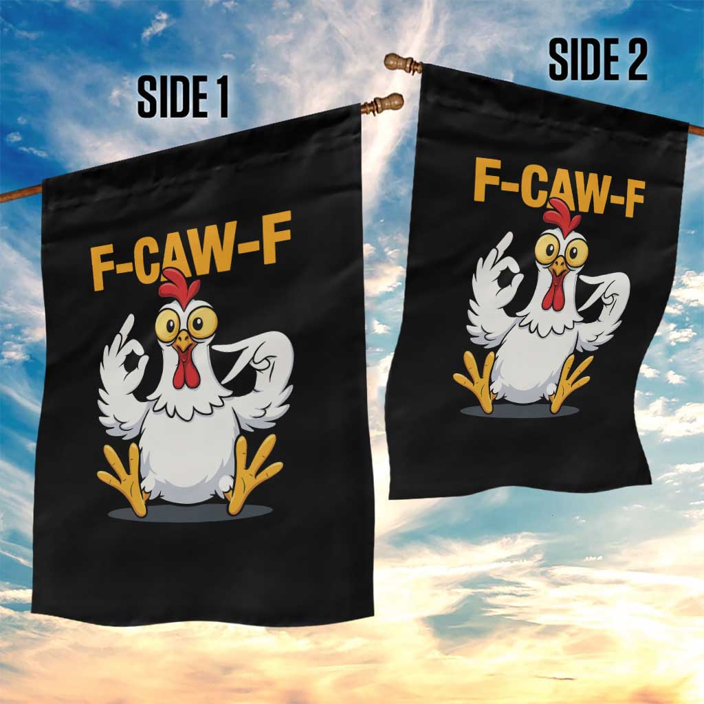 Funny F Caw F 67 Meme Garden Flag Cartoon Chicken Poultry Humor TS11 Print Your Wear