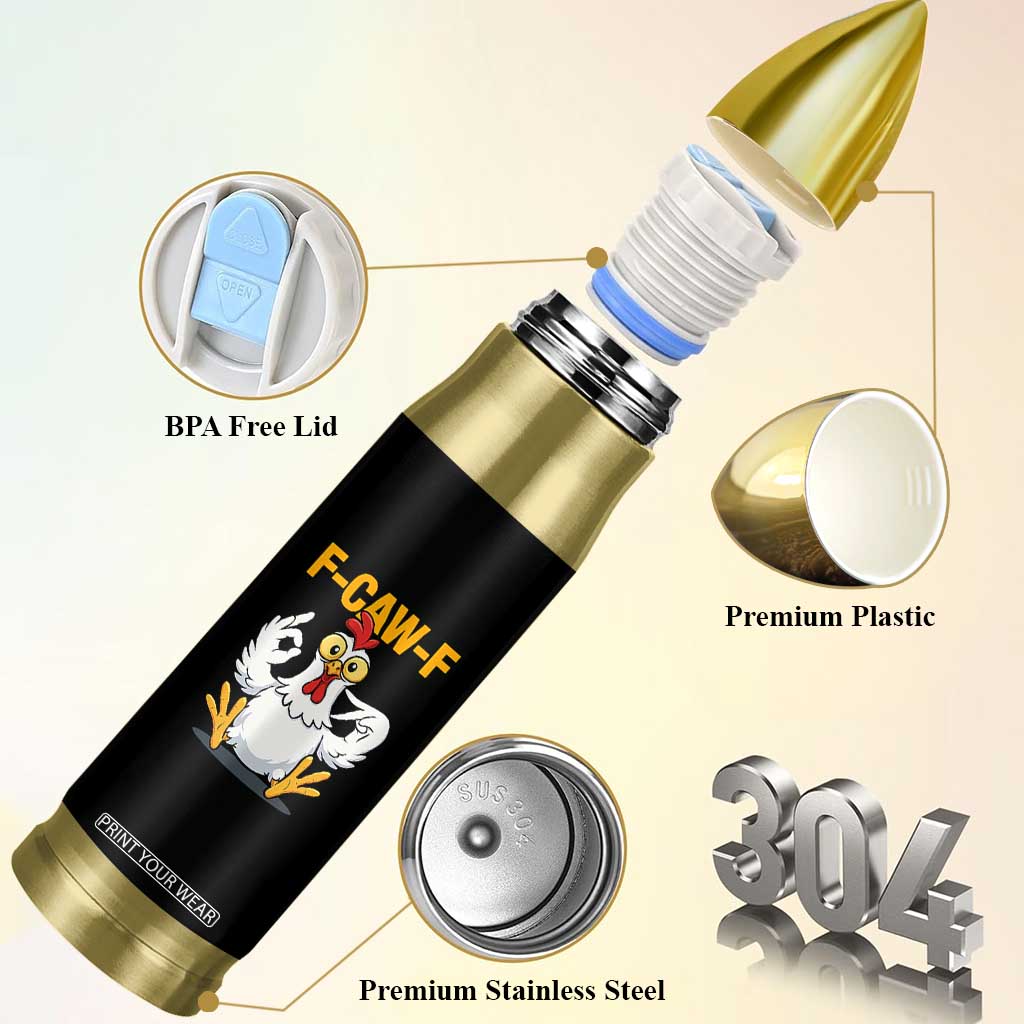 Funny F Caw F 67 Meme Bullet Tumbler Cartoon Chicken Poultry Humor TS11 Print Your Wear