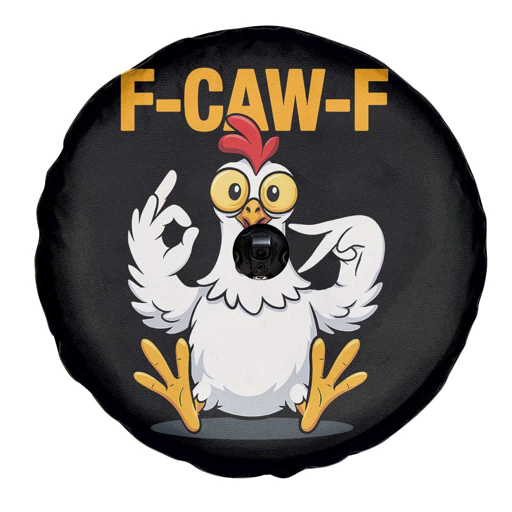 Funny F Caw F 67 Meme Spare Tire Cover Cartoon Chicken Poultry Humor TS11 Print Your Wear