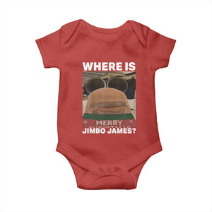 Funny Marcus The Worm Christmas Baby Onesie Where Is Jimbo James Xmas Ugly Sweater TS11 Red Print Your Wear