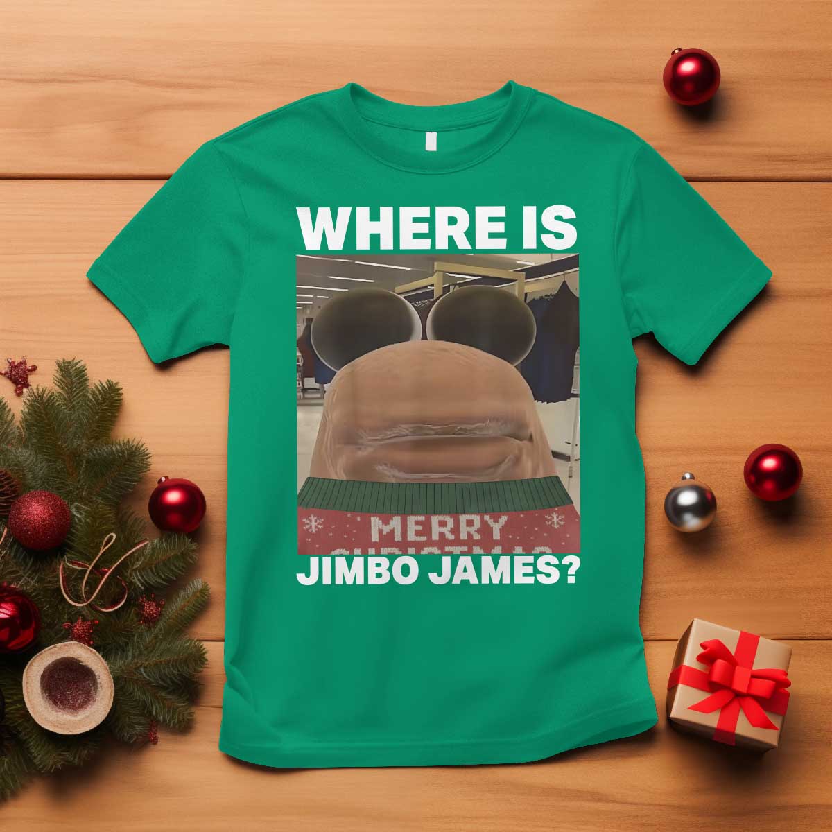 Funny Marcus The Worm Christmas T Shirt Where Is Jimbo James Xmas Ugly Sweater TS11 Irish Green Print Your Wear