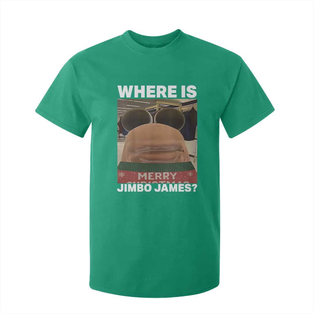 Funny Marcus The Worm Christmas T Shirt For Kid Where Is Jimbo James Xmas Ugly Sweater TS11 Irish Green Print Your Wear