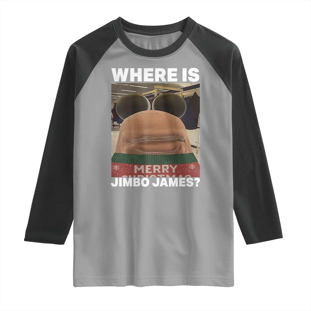 Funny Marcus The Worm Christmas Raglan Shirt Where Is Jimbo James Xmas Ugly Sweater TS11 Sport Gray Black Print Your Wear