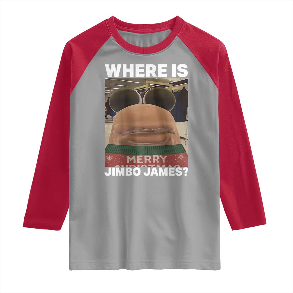 Funny Marcus The Worm Christmas Raglan Shirt Where Is Jimbo James Xmas Ugly Sweater TS11 Sport Gray Red Print Your Wear