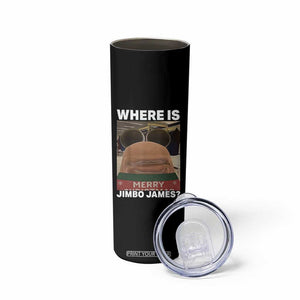 Funny Marcus The Worm Christmas Skinny Tumbler Where Is Jimbo James Xmas Ugly Sweater TS11 Print Your Wear