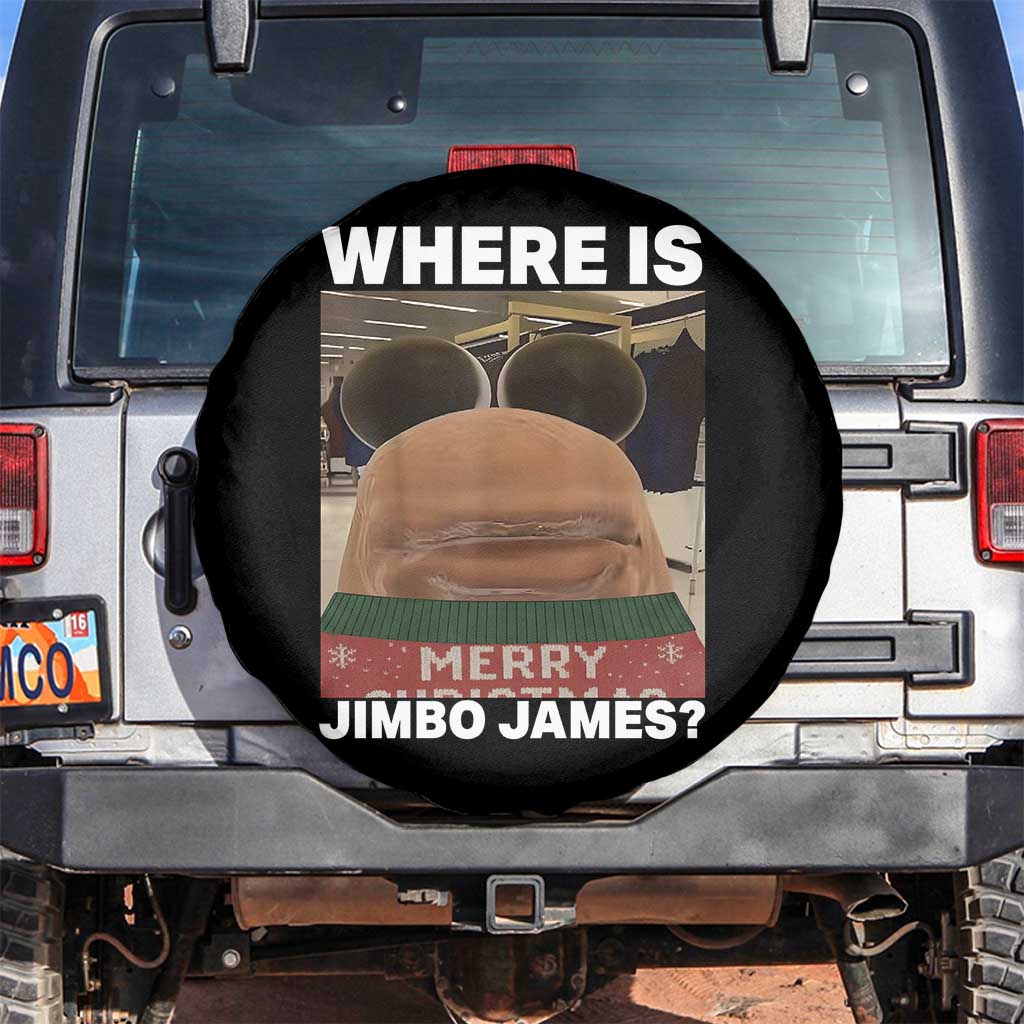 Funny Marcus The Worm Christmas Spare Tire Cover Where Is Jimbo James Xmas Ugly Sweater TS11 No hole Black Print Your Wear