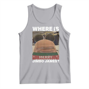 Funny Marcus The Worm Christmas Tank Top Where Is Jimbo James Xmas Ugly Sweater TS11 Athletic Heather Print Your Wear