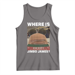 Funny Marcus The Worm Christmas Tank Top Where Is Jimbo James Xmas Ugly Sweater TS11 Deep Heather Print Your Wear