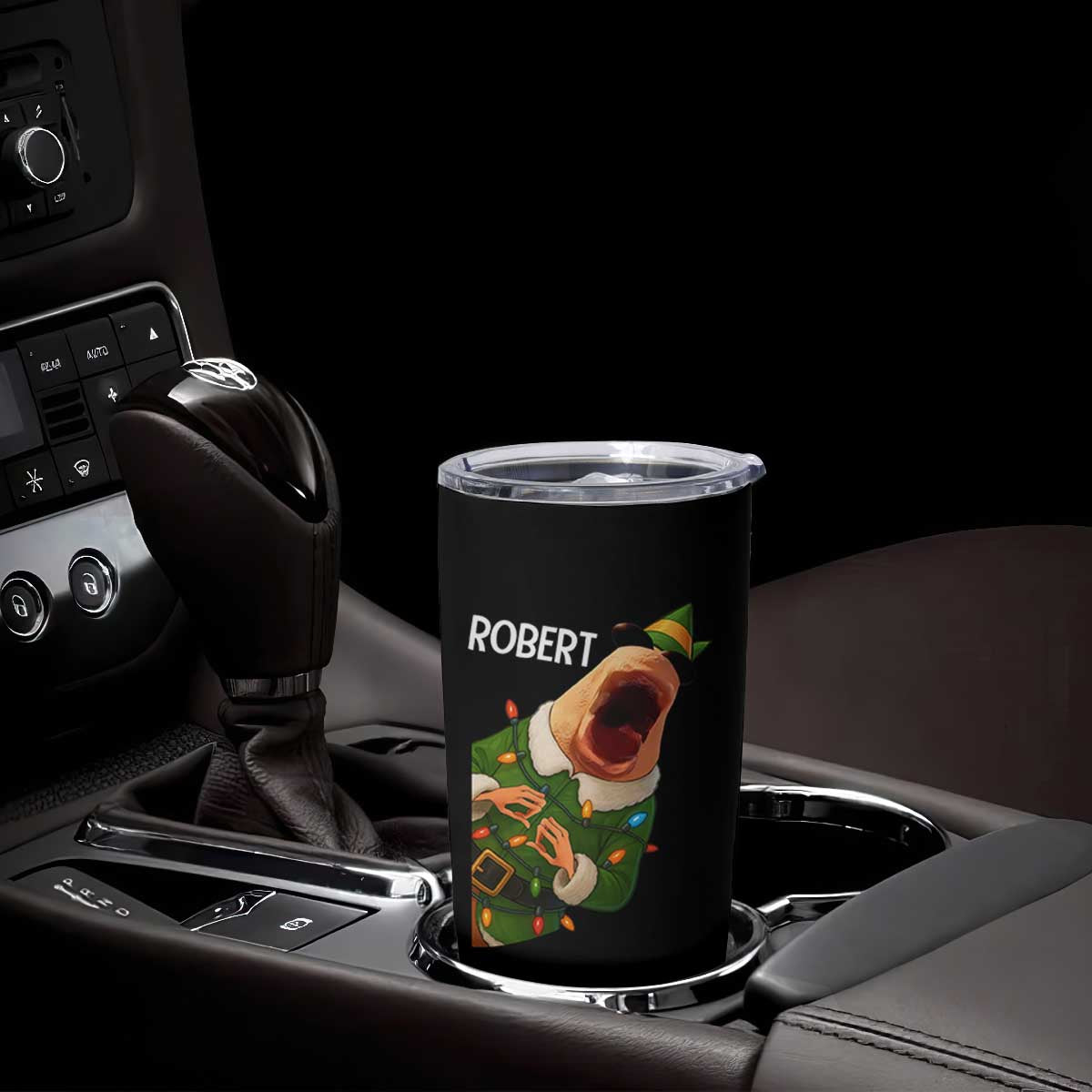Funny Christmas Marcus The Worm Robert Xmas Elf Tumbler Cup TS11 Print Your Wear