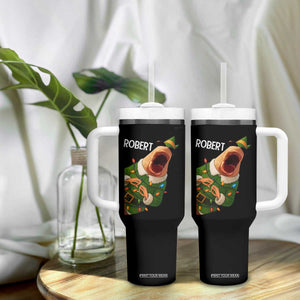 Funny Christmas Marcus The Worm Robert Xmas Elf Tumbler With Handle TS11 Print Your Wear