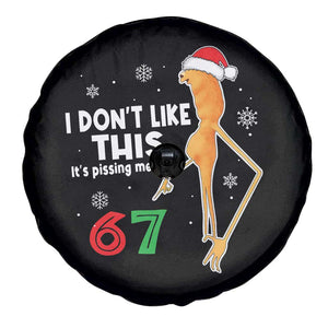 Funny Marcus The Worm 67 Meme Christmas Spare Tire Cover I Don't Like This It's Pissing Me Off TS11 Print Your Wear