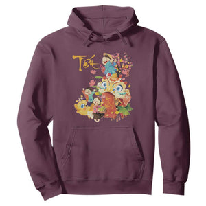 Funny Tet Vietnamese New Year 2025 Viet Holiday Hoodie TS11 Maroon Print Your Wear