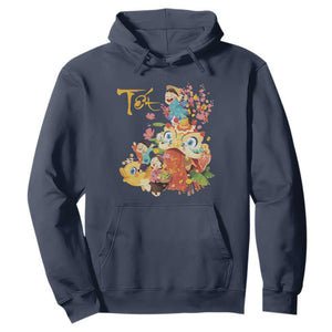 Funny Tet Vietnamese New Year 2025 Viet Holiday Hoodie TS11 Navy Print Your Wear