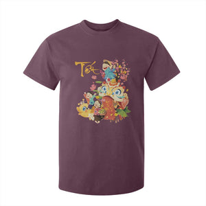 Funny Tet Vietnamese New Year 2025 Viet Holiday T Shirt For Kid TS11 Maroon Print Your Wear