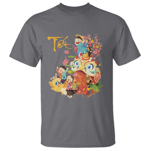 Funny Tet Vietnamese New Year 2025 Viet Holiday T Shirt TS11 Charcoal Print Your Wear