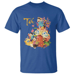 Funny Tet Vietnamese New Year 2025 Viet Holiday T Shirt TS11 Royal Blue Print Your Wear