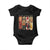 Trump 2024 We Won America Again Baby Onesie TS11 Black Print Your Wear