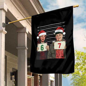 Funny 67 Christmas Movie Garden Flag Six Seven Wet Bandits Home Xmas Alone TS11 Print Your Wear