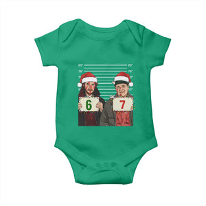 Funny 67 Christmas Movie Baby Onesie Six Seven Wet Bandits Home Xmas Alone TS11 Irish Green Print Your Wear