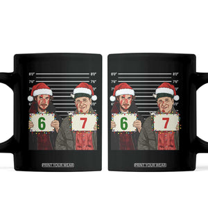 Funny 67 Christmas Movie Coffee Mug Six Seven Wet Bandits Home Xmas Alone TS11 Black Print Your Wear