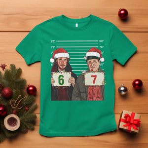 Funny 67 Christmas Movie T Shirt Six Seven Wet Bandits Home Xmas Alone TS11 Irish Green Print Your Wear