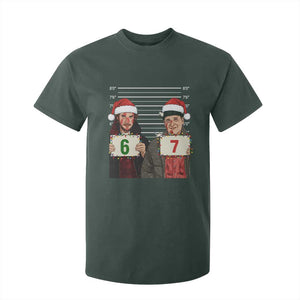 Funny 67 Christmas Movie T Shirt For Kid Six Seven Wet Bandits Home Xmas Alone TS11 Dark Forest Green Print Your Wear