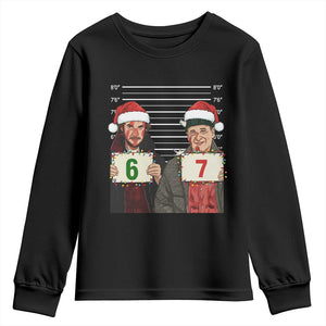 Funny 67 Christmas Movie Youth Sweatshirt Six Seven Wet Bandits Home Xmas Alone TS11 Black Print Your Wear