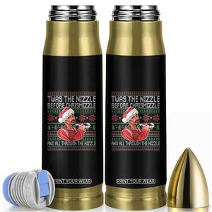 Funny Christmas Hip Hop Rap Gang Bullet Tumbler Twas The Nizzle Before Chrismizzle And All Through The Hizzle TS11 Black Print Your Wear