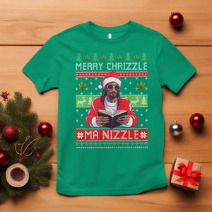 Funny Christmas Hip Hop Rap Gang T Shirt Merry Chrizzle Ma Nizzle Xmas Weed TS11 Irish Green Print Your Wear