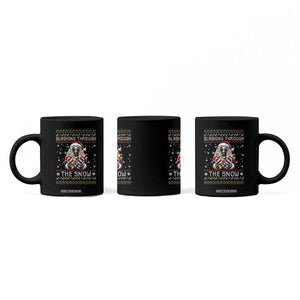 Funny Terrifier Christmas Santa Coffee Mug Slashing Through The Snow Xmas Horror Movie TS11 Print Your Wear