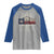 Texas Remember The Alamo San Antonio Pride Raglan Shirt Texas History TS11 Sport Gray Royal Print Your Wear