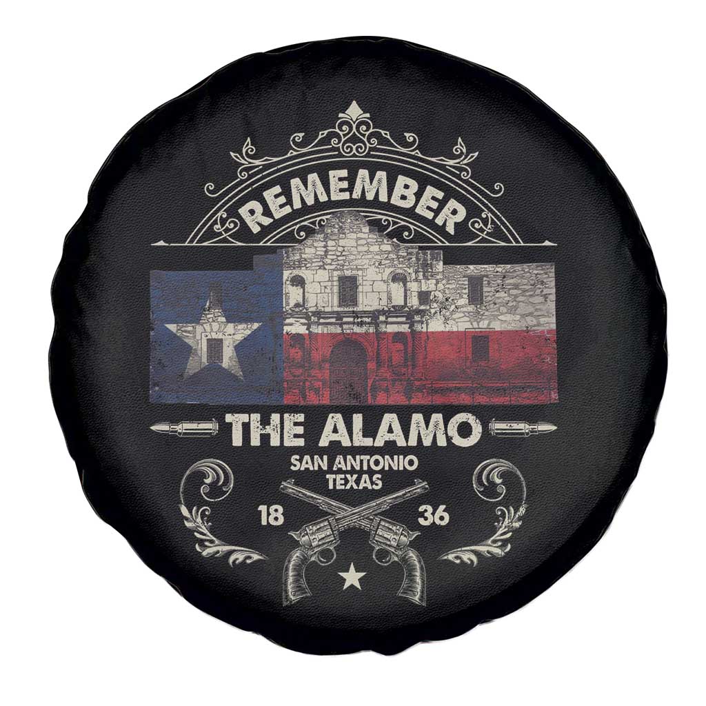 Texas Remember The Alamo San Antonio Pride Spare Tire Cover Texas History TS11 Print Your Wear