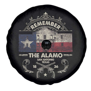 Texas Remember The Alamo San Antonio Pride Spare Tire Cover Texas History TS11 Print Your Wear