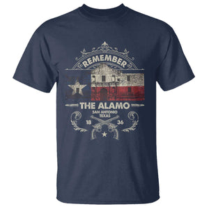 Texas Remember The Alamo San Antonio Pride T Shirt Texas History TS11 Navy Print Your Wear