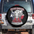 Texas Ranger Original Homeland Security Spare Tire Cover History Of Texas TS11 No hole Black Print Your Wear