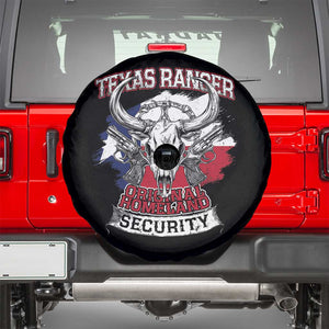 Texas Ranger Original Homeland Security Spare Tire Cover History Of Texas TS11 Black Print Your Wear