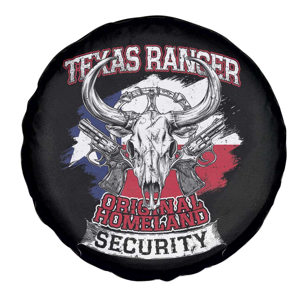 Texas Ranger Original Homeland Security Spare Tire Cover History Of Texas TS11 Print Your Wear
