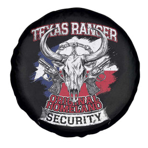 Texas Ranger Original Homeland Security Spare Tire Cover History Of Texas TS11 Print Your Wear