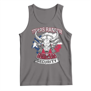Texas Ranger Original Homeland Security Tank Top History Of Texas TS11 Deep Heather Print Your Wear