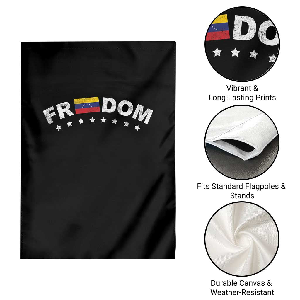 Freedom For Venezuela Garden Flag Venezuelan Flag Eight Stars Bandera TS11 Print Your Wear