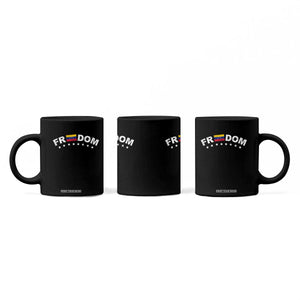 Freedom For Venezuela Coffee Mug Venezuelan Flag Eight Stars Bandera TS11 Print Your Wear