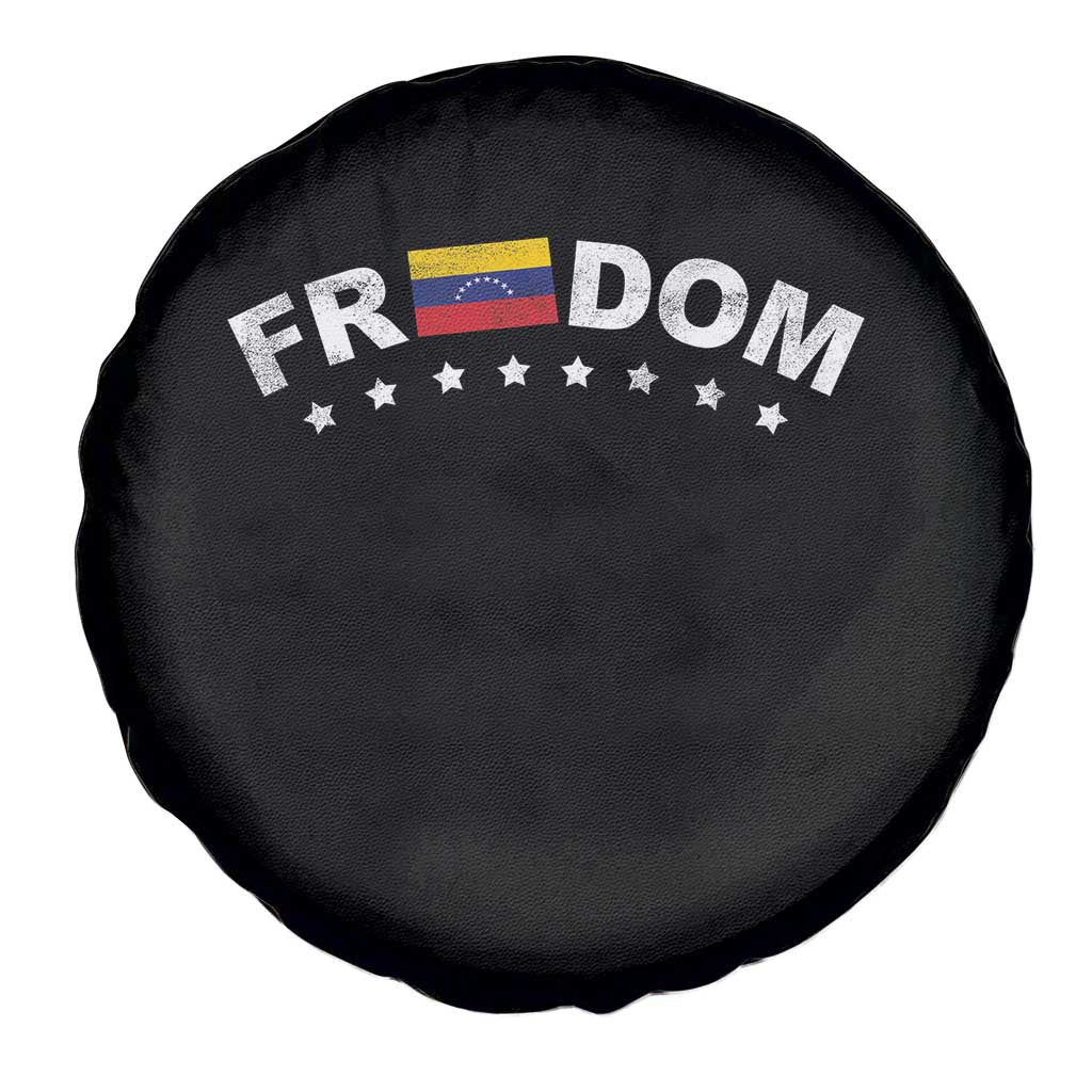 Freedom For Venezuela Spare Tire Cover Venezuelan Flag Eight Stars Bandera TS11 Print Your Wear