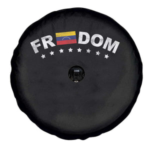 Freedom For Venezuela Spare Tire Cover Venezuelan Flag Eight Stars Bandera TS11 Print Your Wear