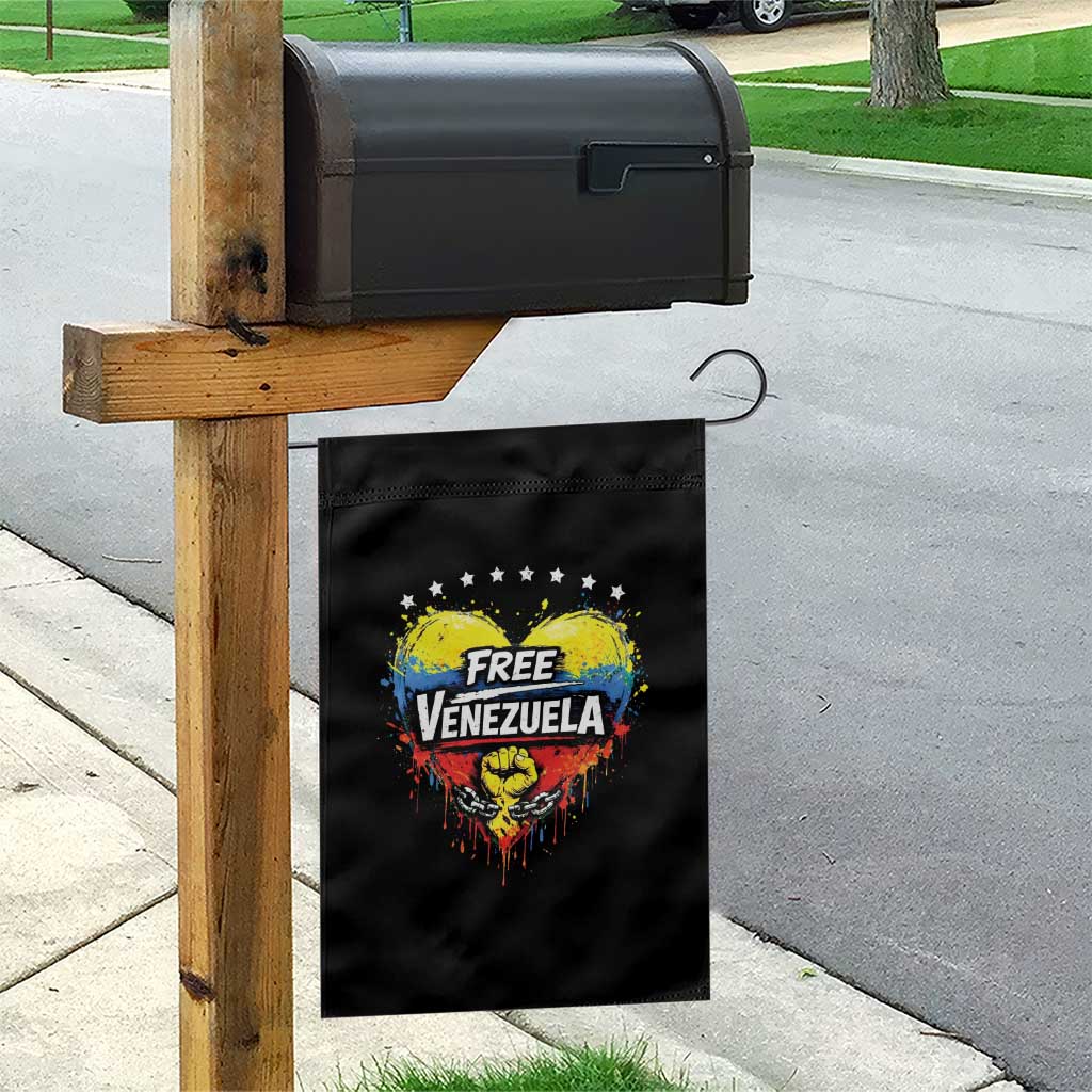 Free Venezuela Garden Flag Freedom Venezuelan Flag Hand Fist Graphic TS11 Print Your Wear