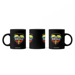 Free Venezuela Coffee Mug Freedom Venezuelan Flag Hand Fist Graphic TS11 Print Your Wear
