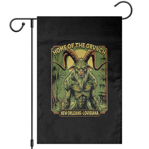 Grunch Road Monster Garden Flag Home Of The Grunch Nola Louisiana TS11 Black Print Your Wear
